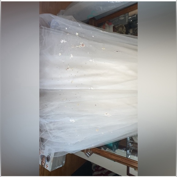 Mori lee By Madeline Gardner Floral Embroidery beaded dress size(9/10) on tag - Picture 8 of 8